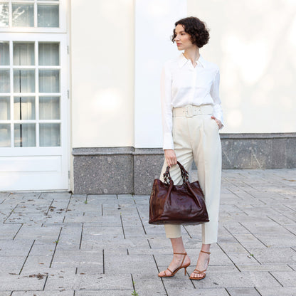 Leather Handbag - The Betrothed For Women Time Resistance   