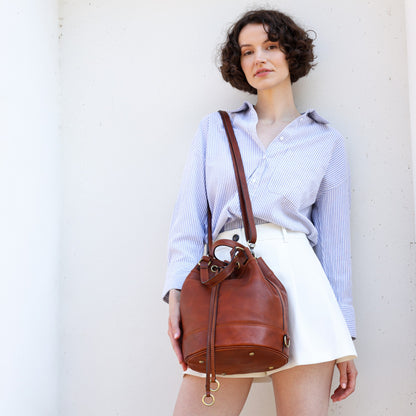 Leather Tote Bag - Light In August For Women Time Resistance   