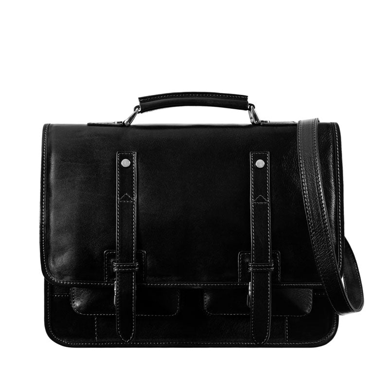 Leather Briefcase Backpack - A Midsummer Night's Dream