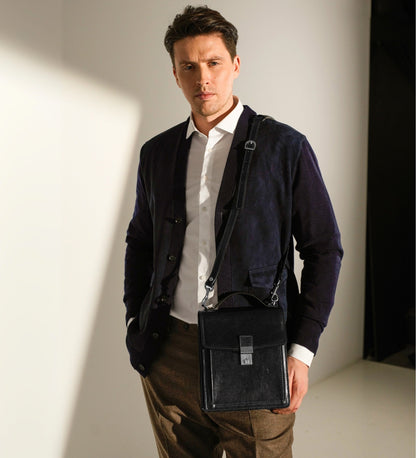 Small Leather Briefcase - Walden