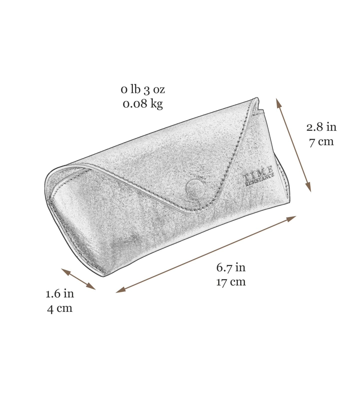 Leather Glasses Case - A High Wind In Jamaica