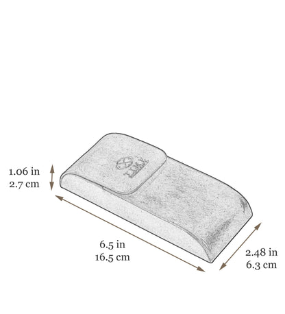 Leather Glasses Case for Women - The Sign of Four