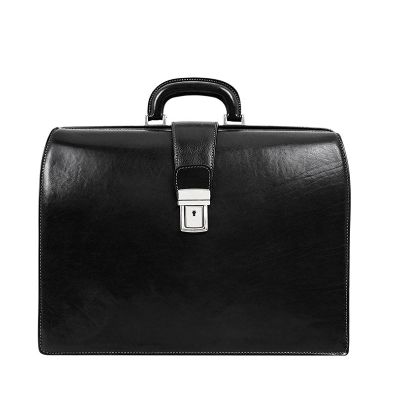 Large Leather Briefcase - The Firm