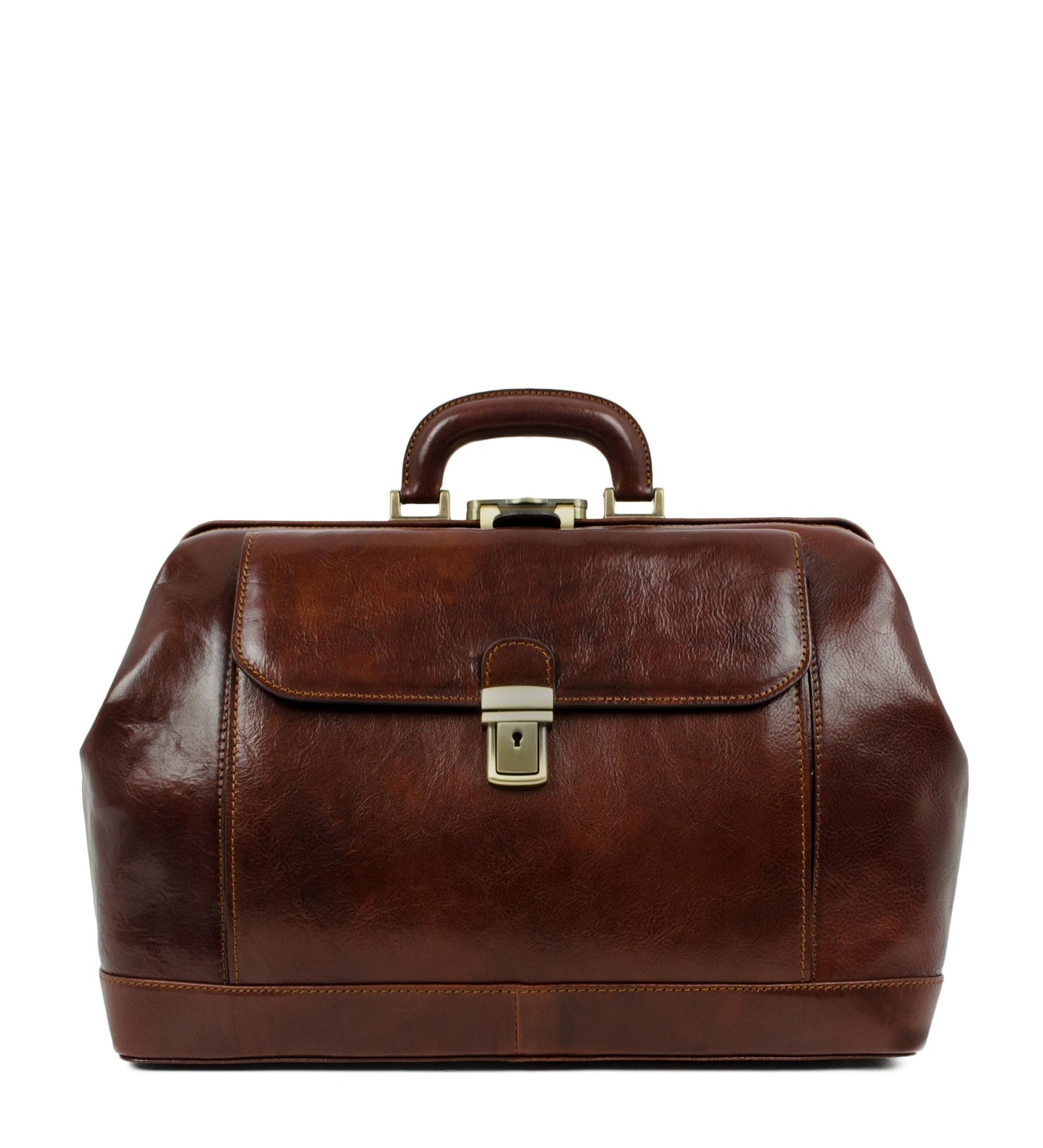 Grand sac de médecin en cuir italien - Hamlet