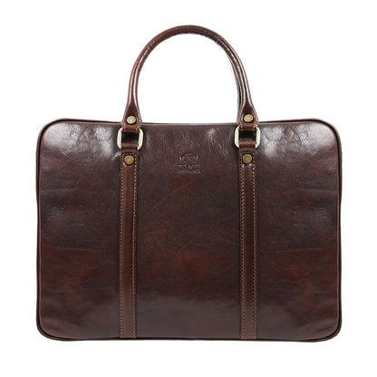 Leather Laptop Bag - The Hobbit