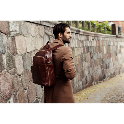 Large Leather Backpack - L.A. Confidential Backpack Time Resistance   