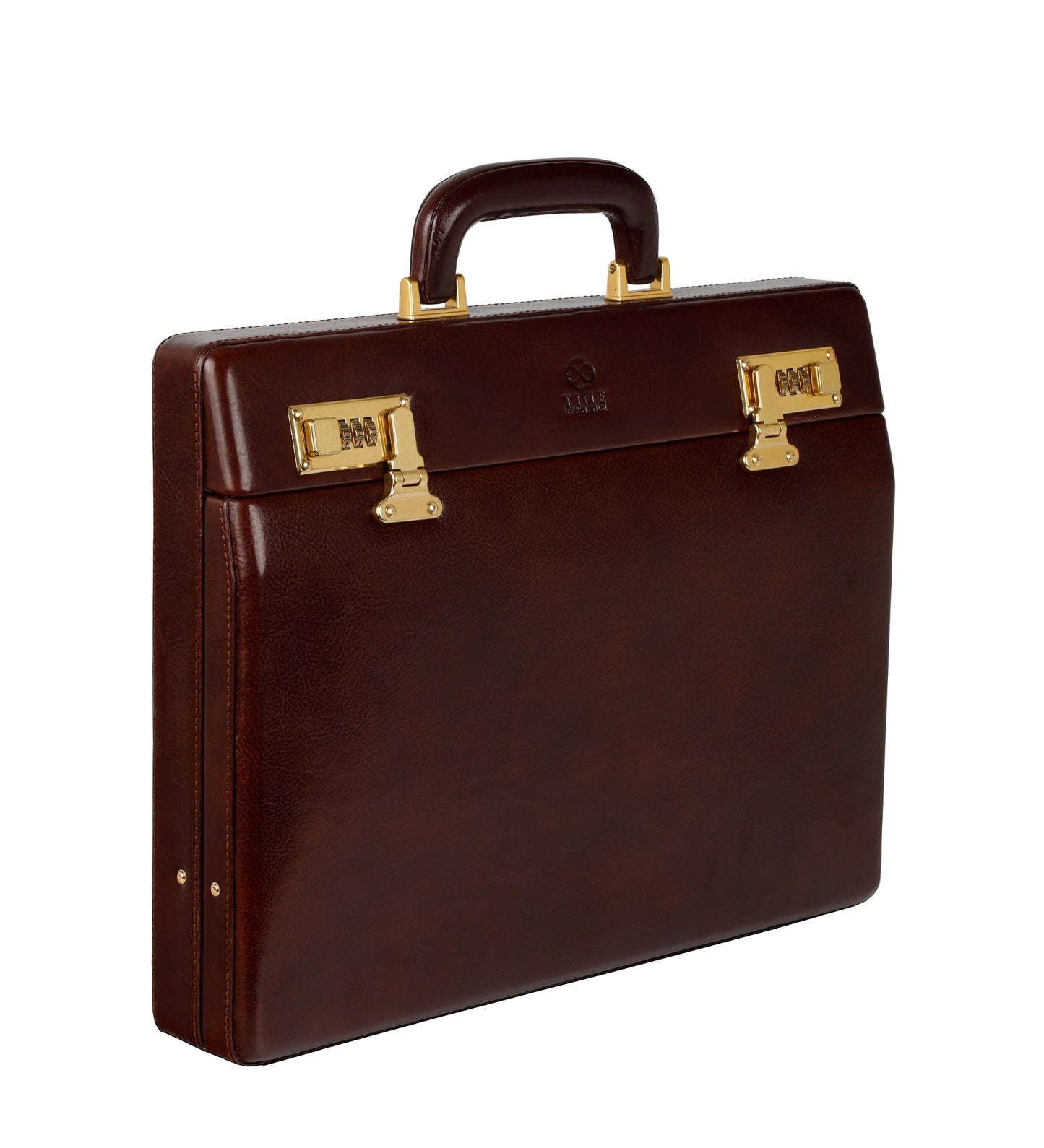 Attaché-case en cuir Porte-documents - The Golden Bowl