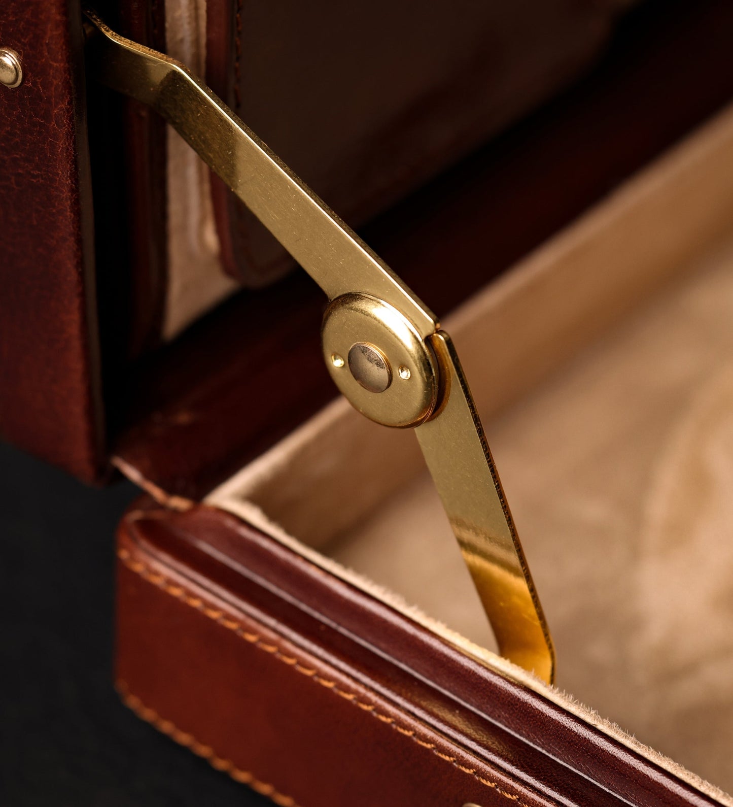 Attaché-case en cuir Porte-documents - The Golden Bowl