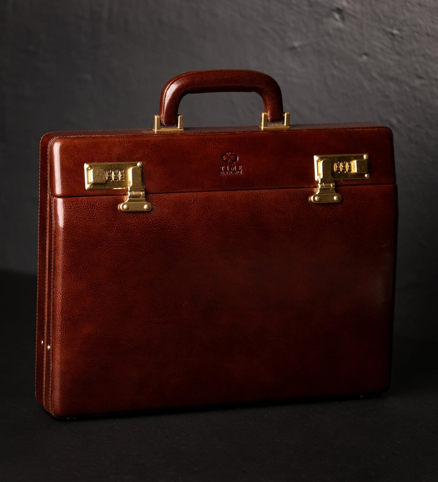 Attaché-case en cuir Porte-documents - The Golden Bowl