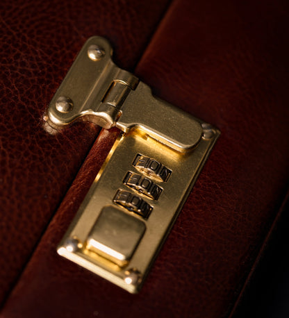 Attaché-case en cuir Porte-documents - The Golden Bowl