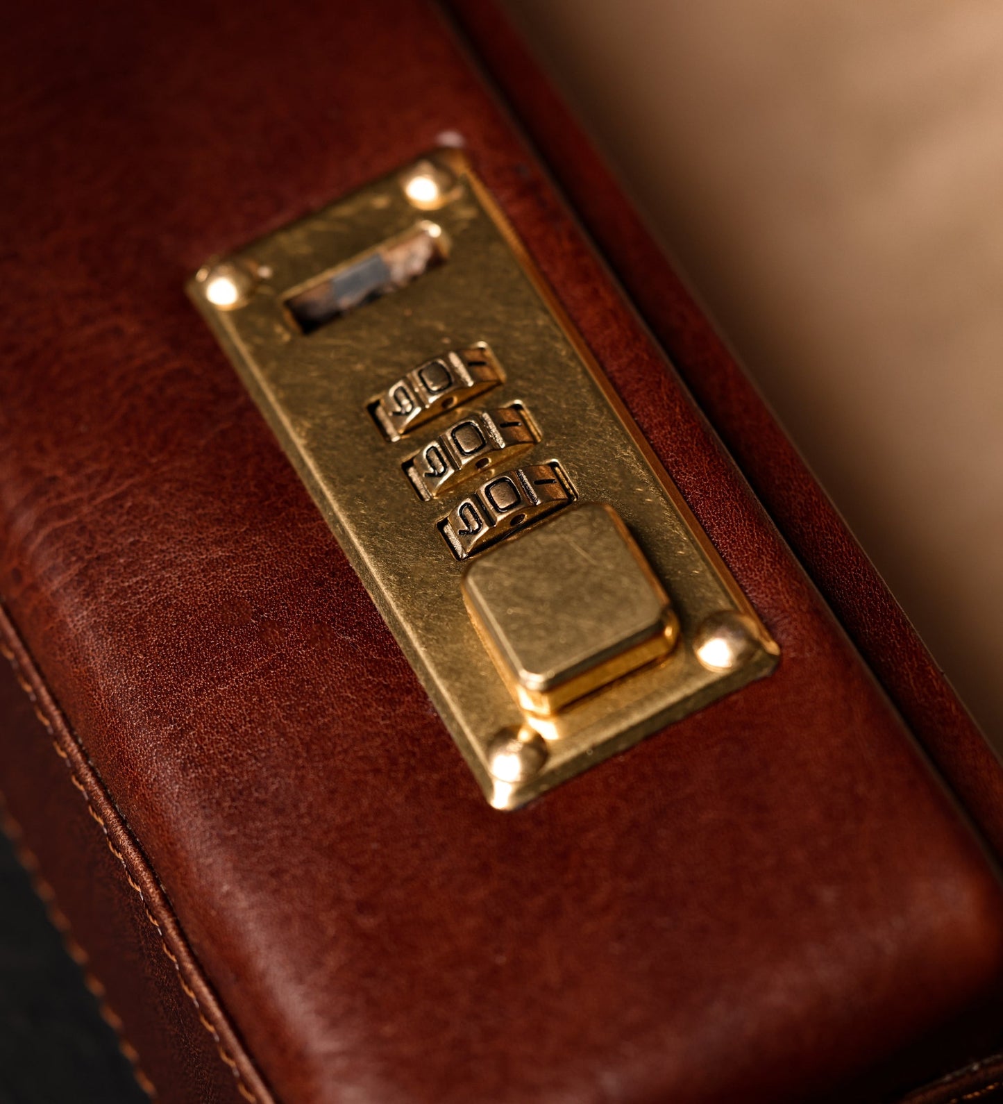 Attaché-case en cuir Porte-documents - The Golden Bowl