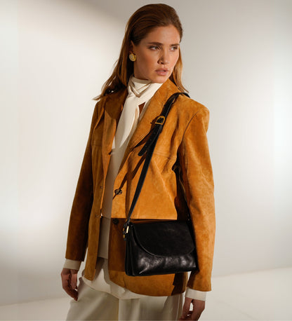 Sac à bandoulière en cuir - Sophie's Choice