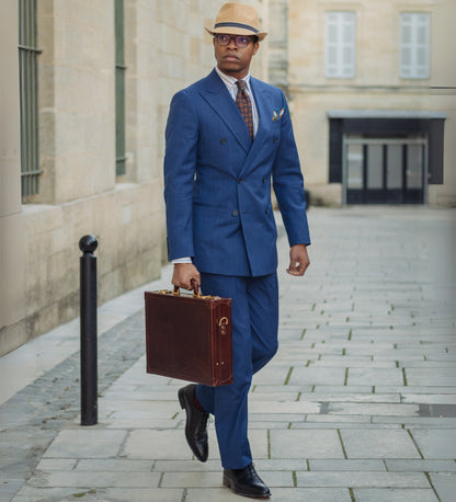 Grand attaché-case en cuir Porte-documents - Parade's End