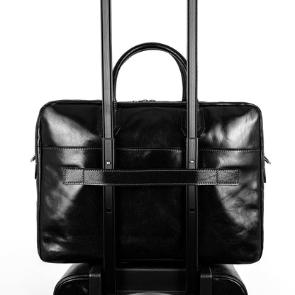 Grand sacoche en cuir pour ordinateur portable - Nostromo