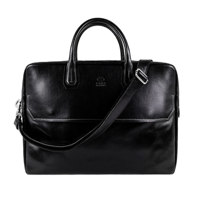 Grand sacoche en cuir pour ordinateur portable - Nostromo