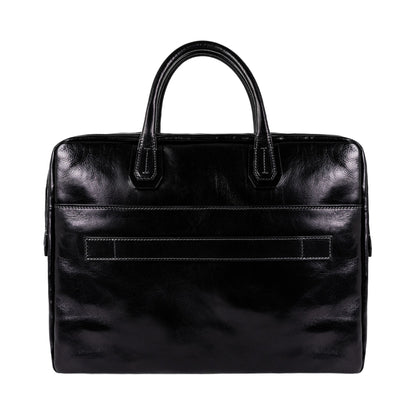Grand sacoche en cuir pour ordinateur portable - Nostromo