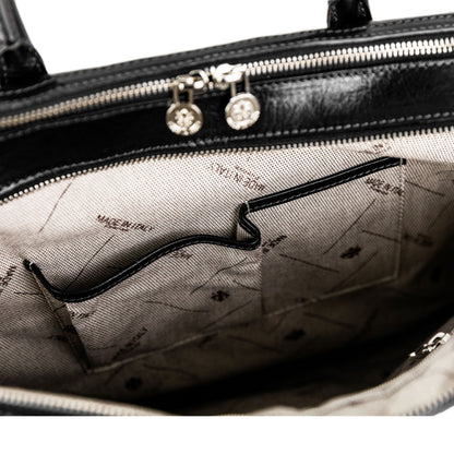 Grand sacoche en cuir pour ordinateur portable - Nostromo