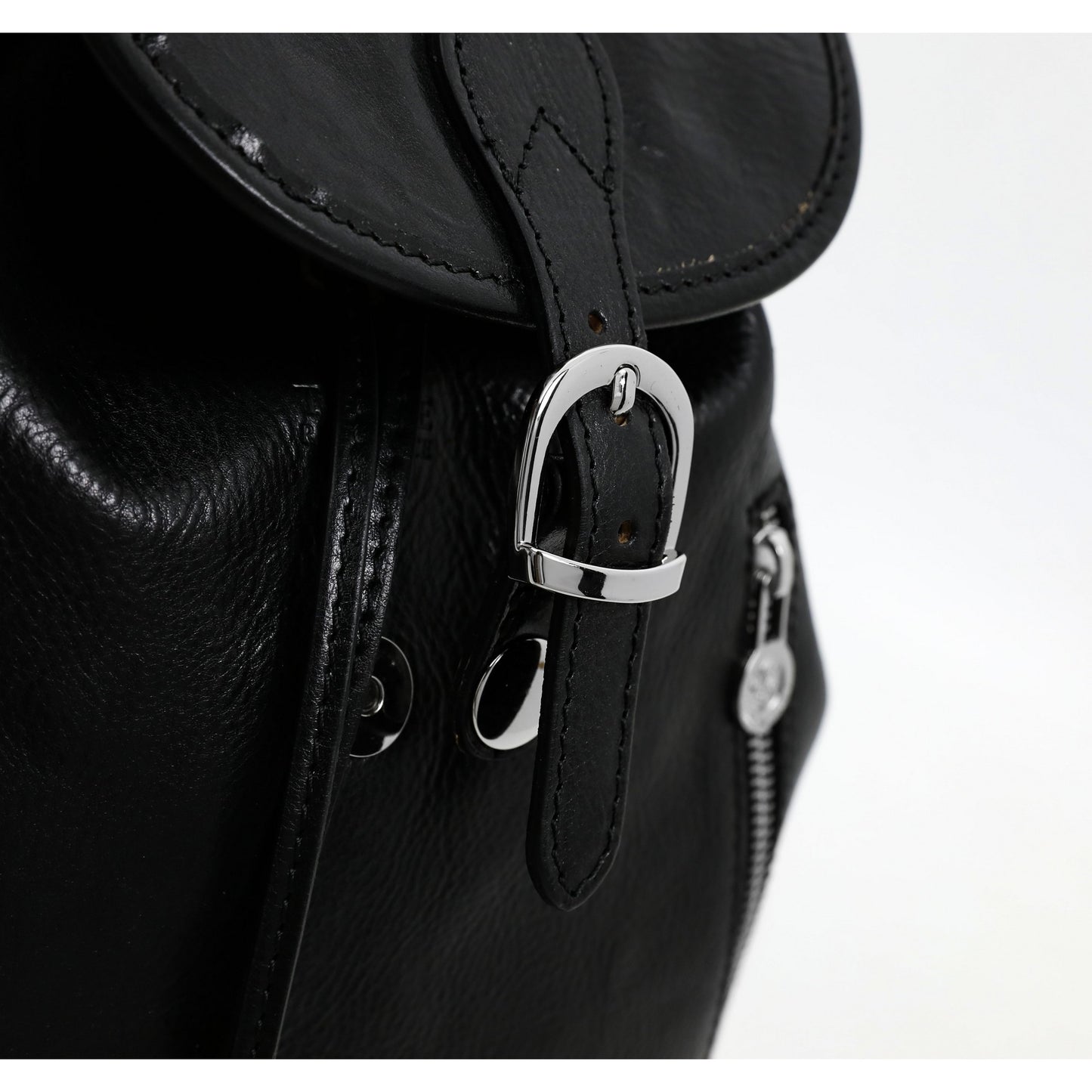 Sac à dos en cuir - White Noise
