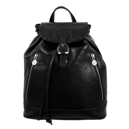 Leather Backpack - White Noise Backpack Time Resistance   
