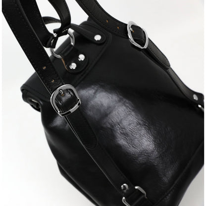 Sac à dos en cuir - White Noise