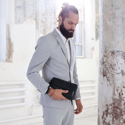 Leather Clutch Purse - Decameron Accessories Time Resistance   