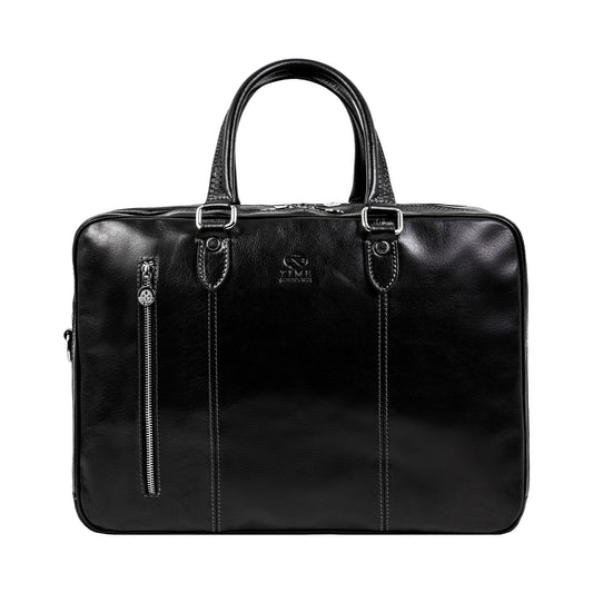 Leather Convertible Briefcase Backpack - A Farewell to Arms Briefcase Time Resistance   