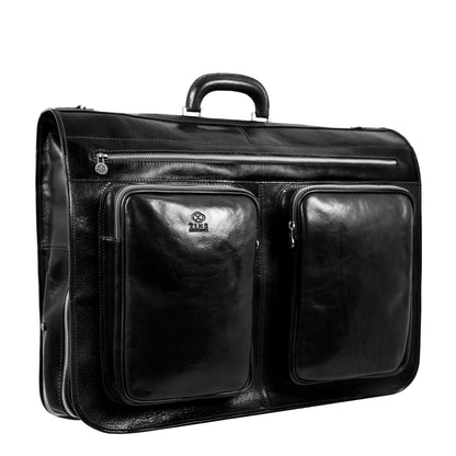 Leather Garment Bag - The Big Sleep