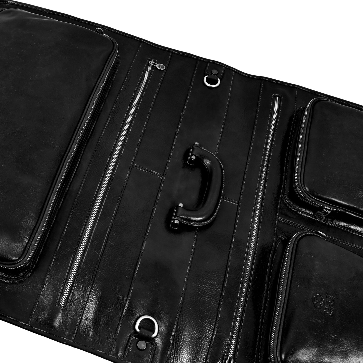 Leather Garment Bag - The Big Sleep