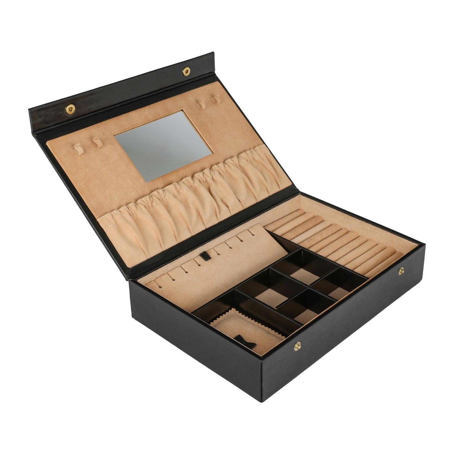 Leather Jewelry Box Accessory Box - The Line of Beauty