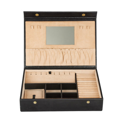 Leather Jewelry Box Accessory Box - The Line of Beauty