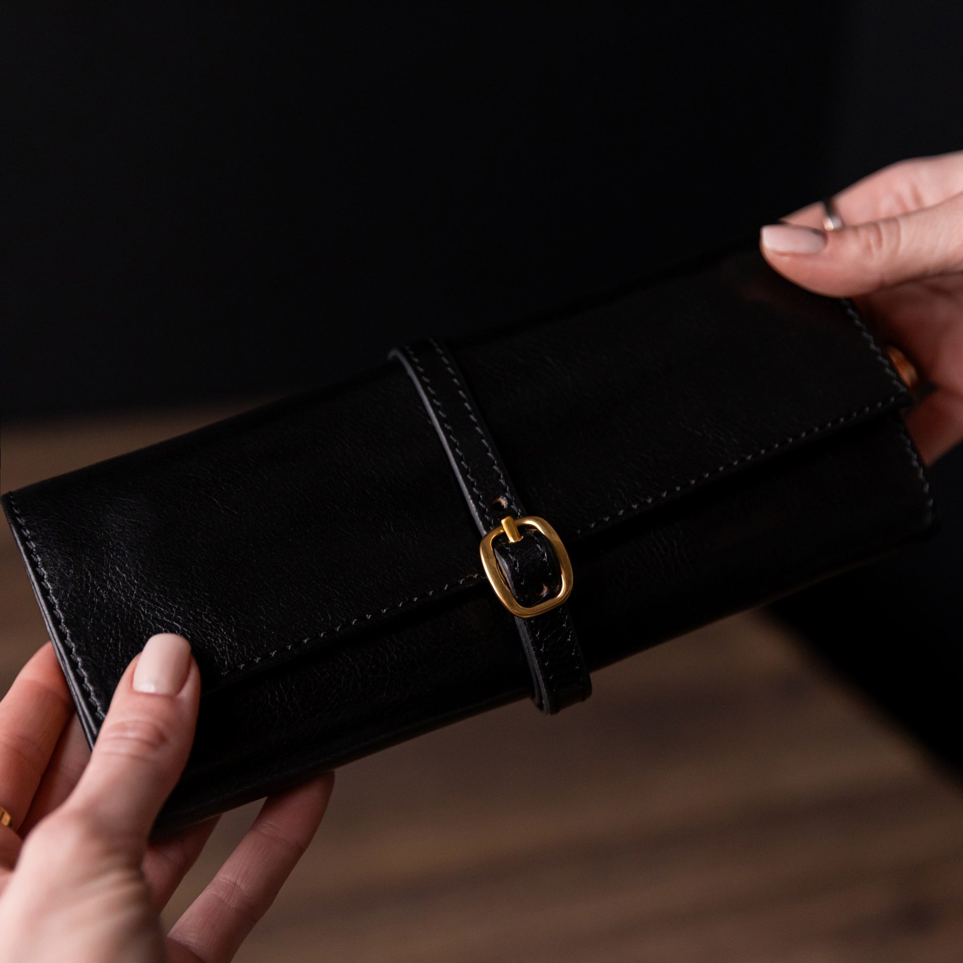Leather Jewelry Case - Madame Bovary Accessories Time Resistance   