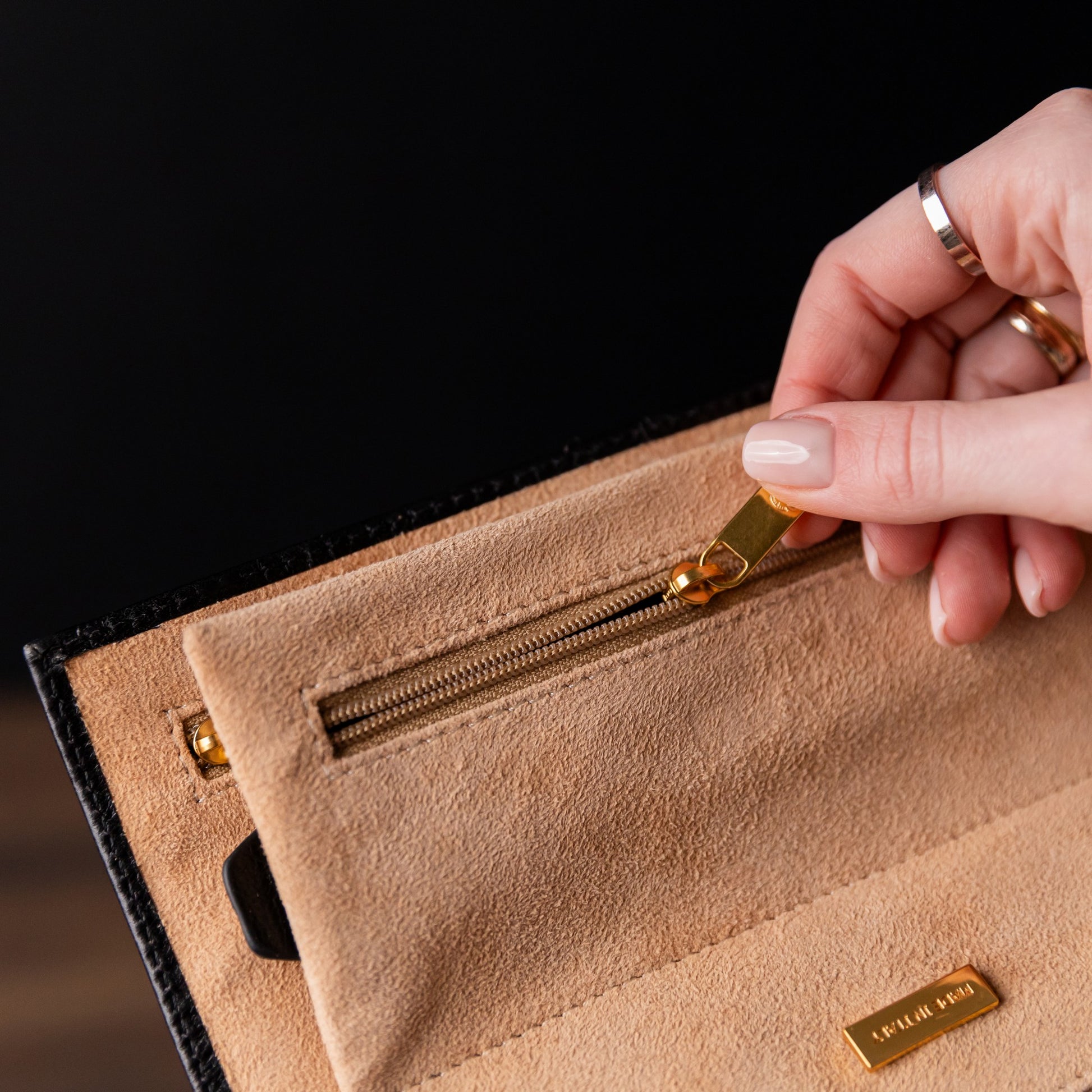 Leather Jewelry Case - Madame Bovary Accessories Time Resistance   