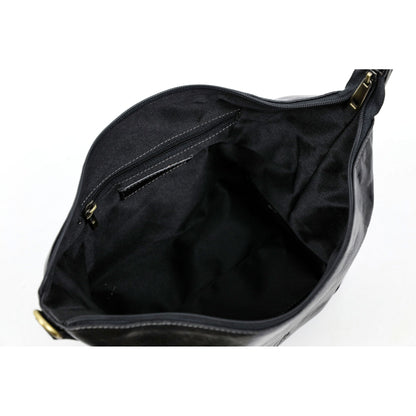 Kulturtasche aus Leder - Autumn Leaves