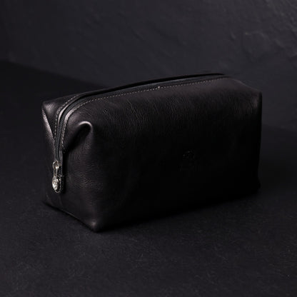 Trousse de toilette en cuir - Four Past Midnight