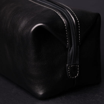 Trousse de toilette en cuir - Four Past Midnight