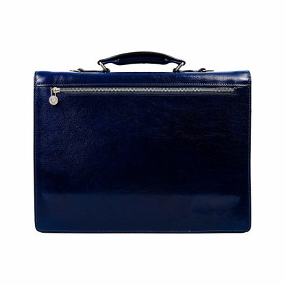 Classic Design Leather Briefcase - The Magus Briefcase Time Resistance   