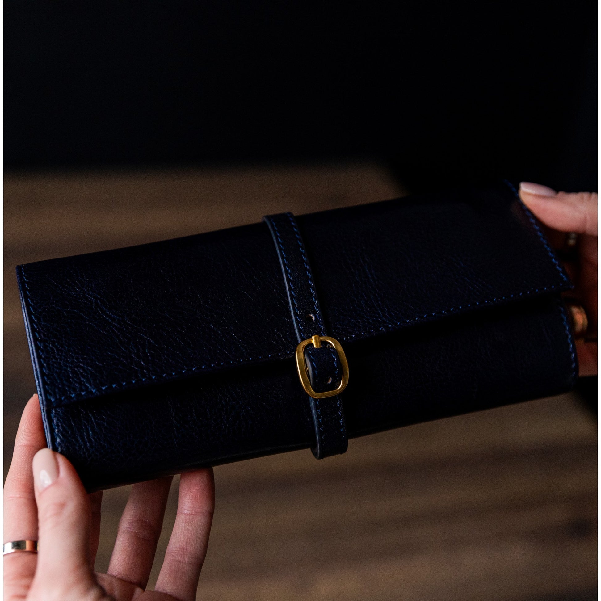 Leather Jewelry Case - Madame Bovary Accessories Time Resistance   