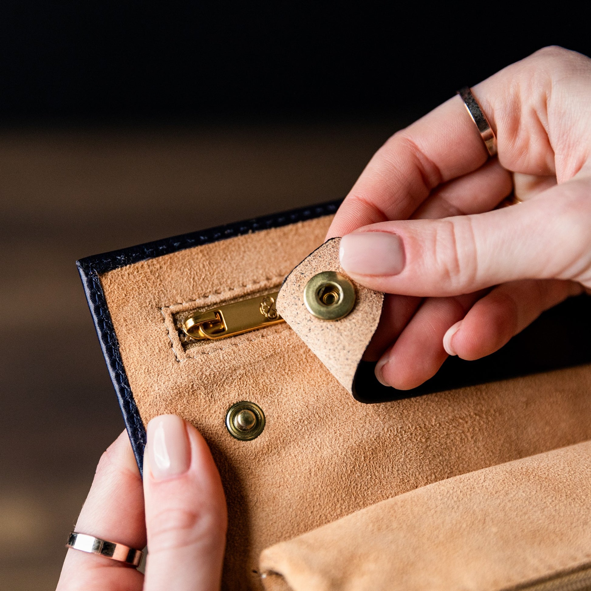Leather Jewelry Case - Madame Bovary Accessories Time Resistance   