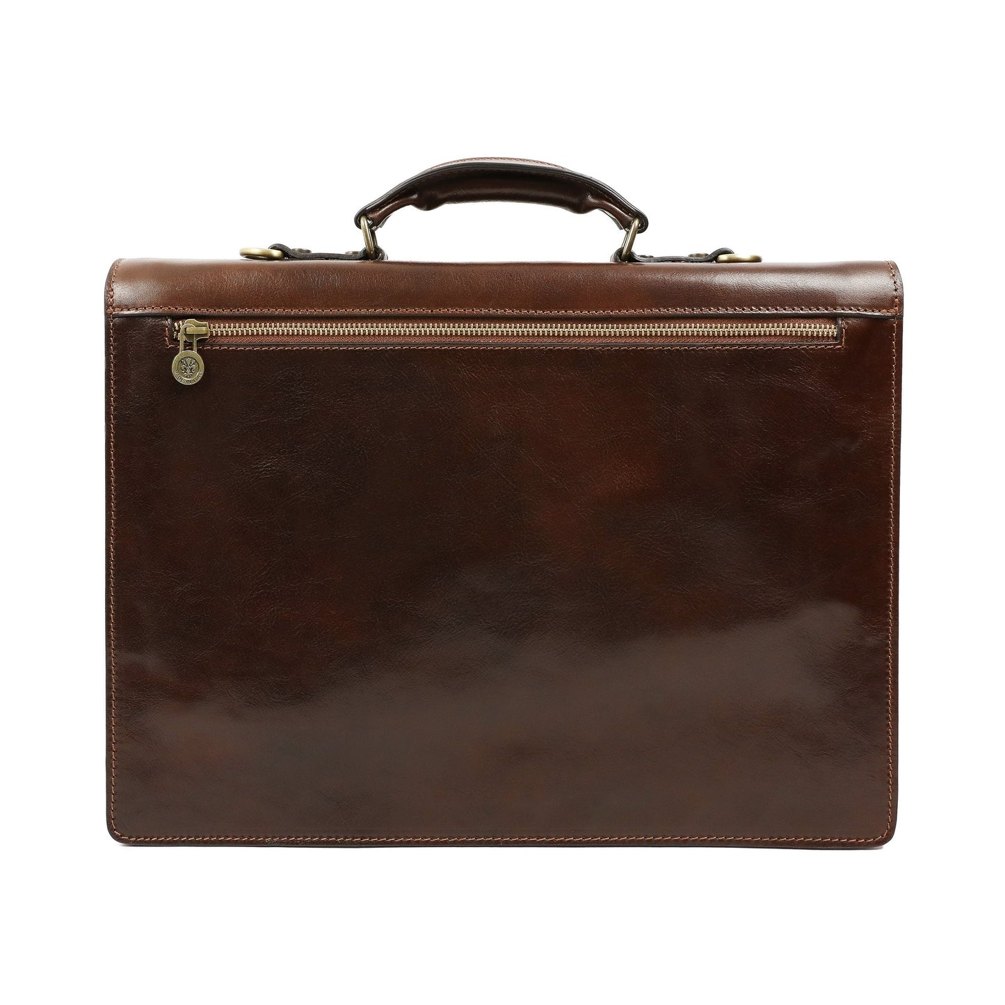 Classic Design Leather Briefcase - The Magus Briefcase Time Resistance   
