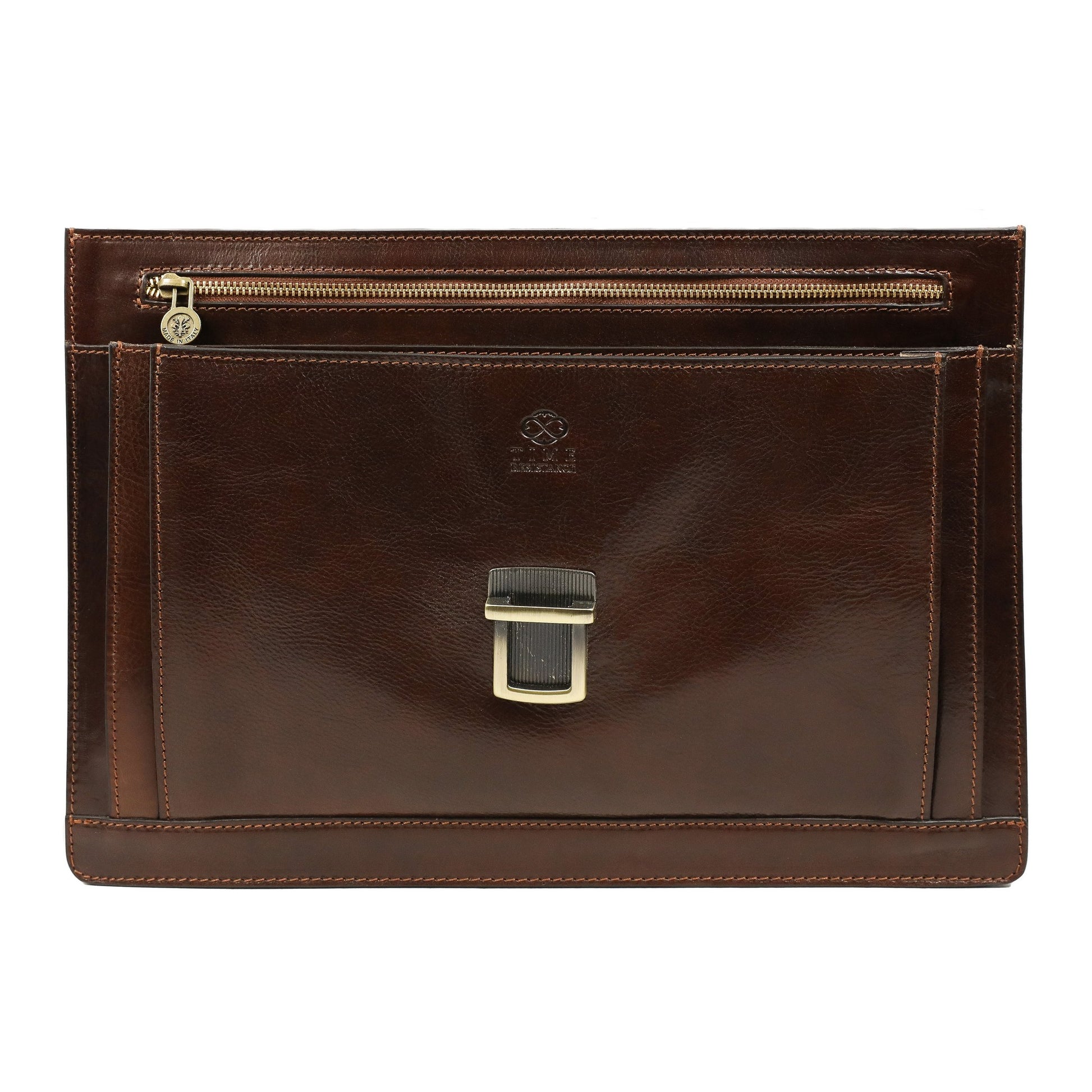 Classic Design Leather Briefcase - The Magus Briefcase Time Resistance   