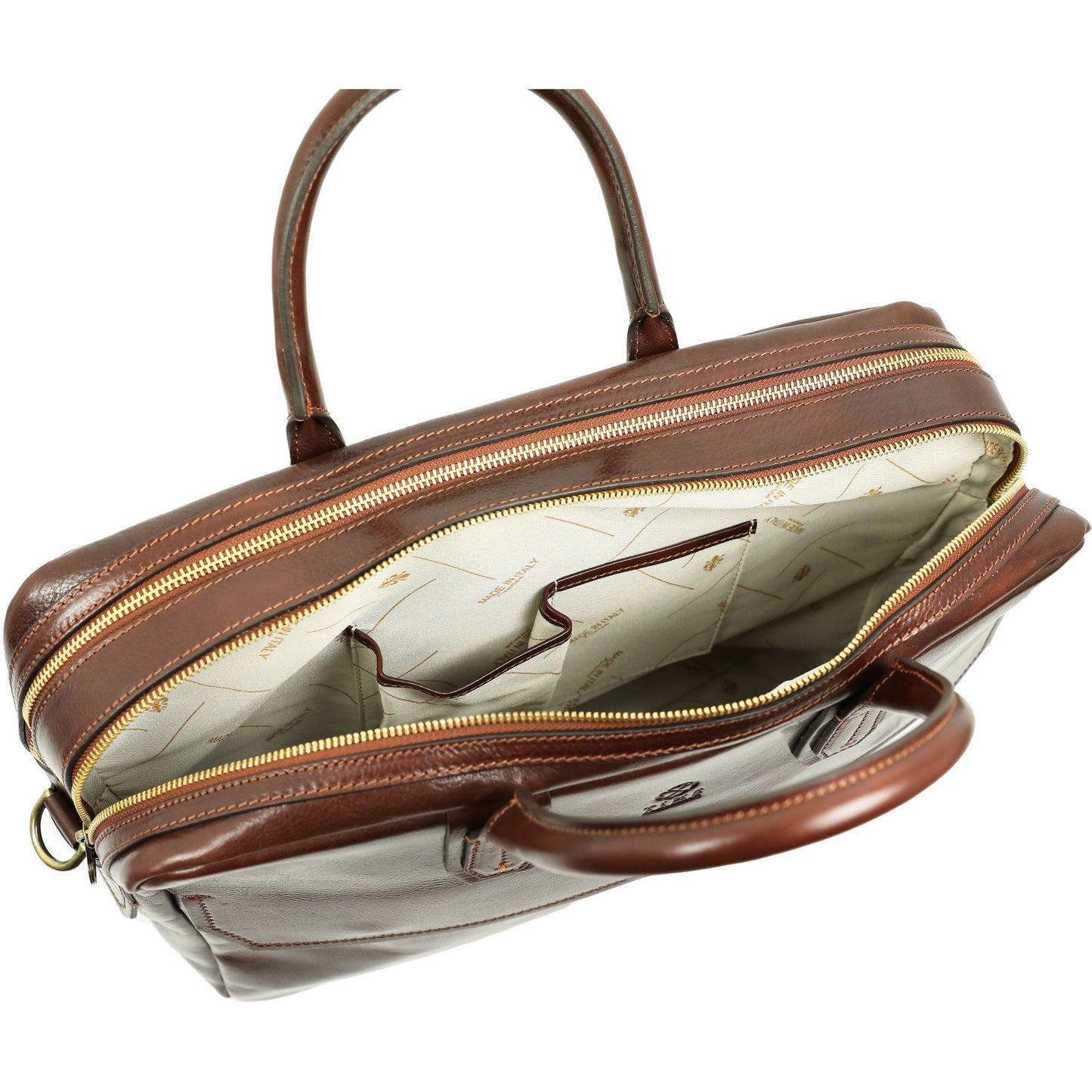 Grand sacoche en cuir pour ordinateur portable - Nostromo