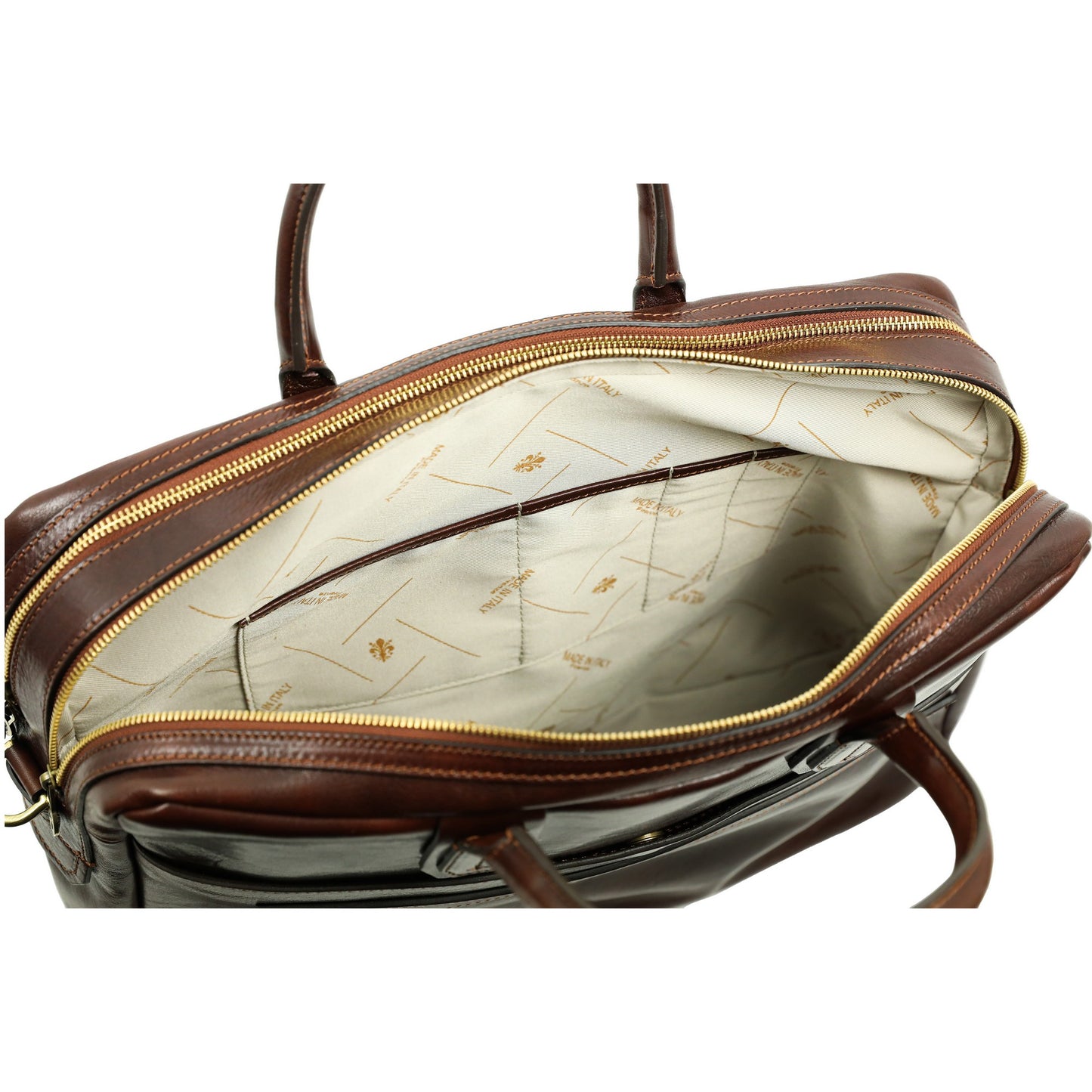 Grand sacoche en cuir pour ordinateur portable - Nostromo