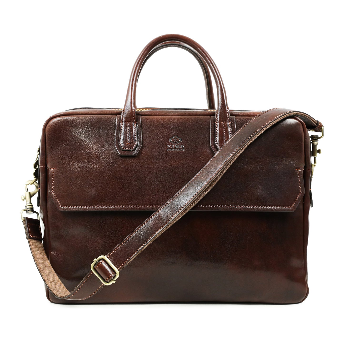Grand sacoche en cuir pour ordinateur portable - Nostromo