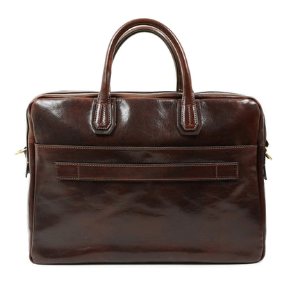 Grand sacoche en cuir pour ordinateur portable - Nostromo