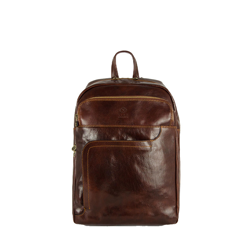 Large Leather Backpack - L.A. Confidential Backpack Time Resistance   