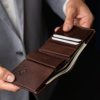 Leather Bifold Wallet - Daniel