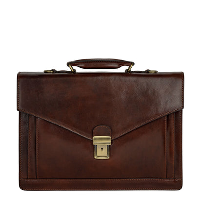 Porte-documents en cuir au design classique - The Magus