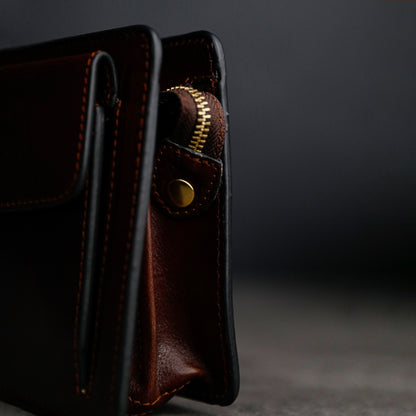 Pochette en cuir - Decameron