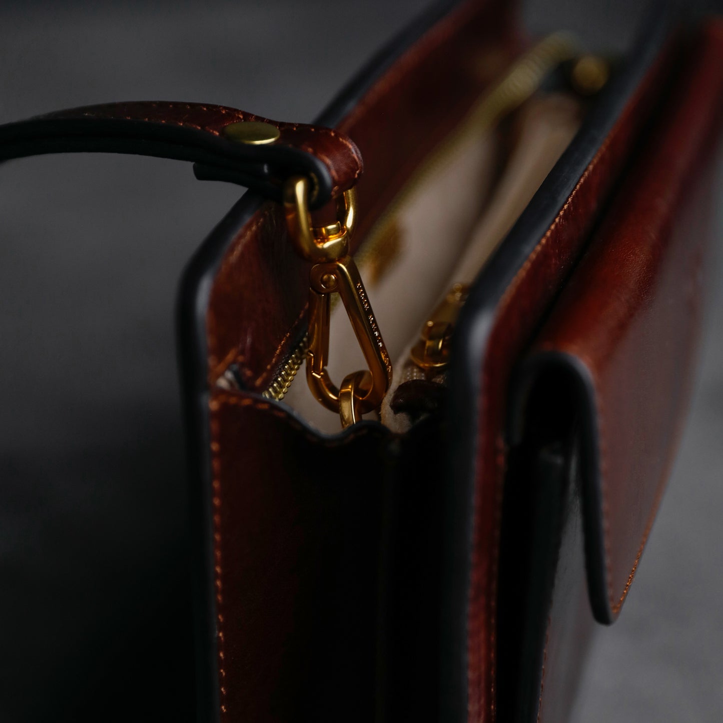 Pochette en cuir - Decameron