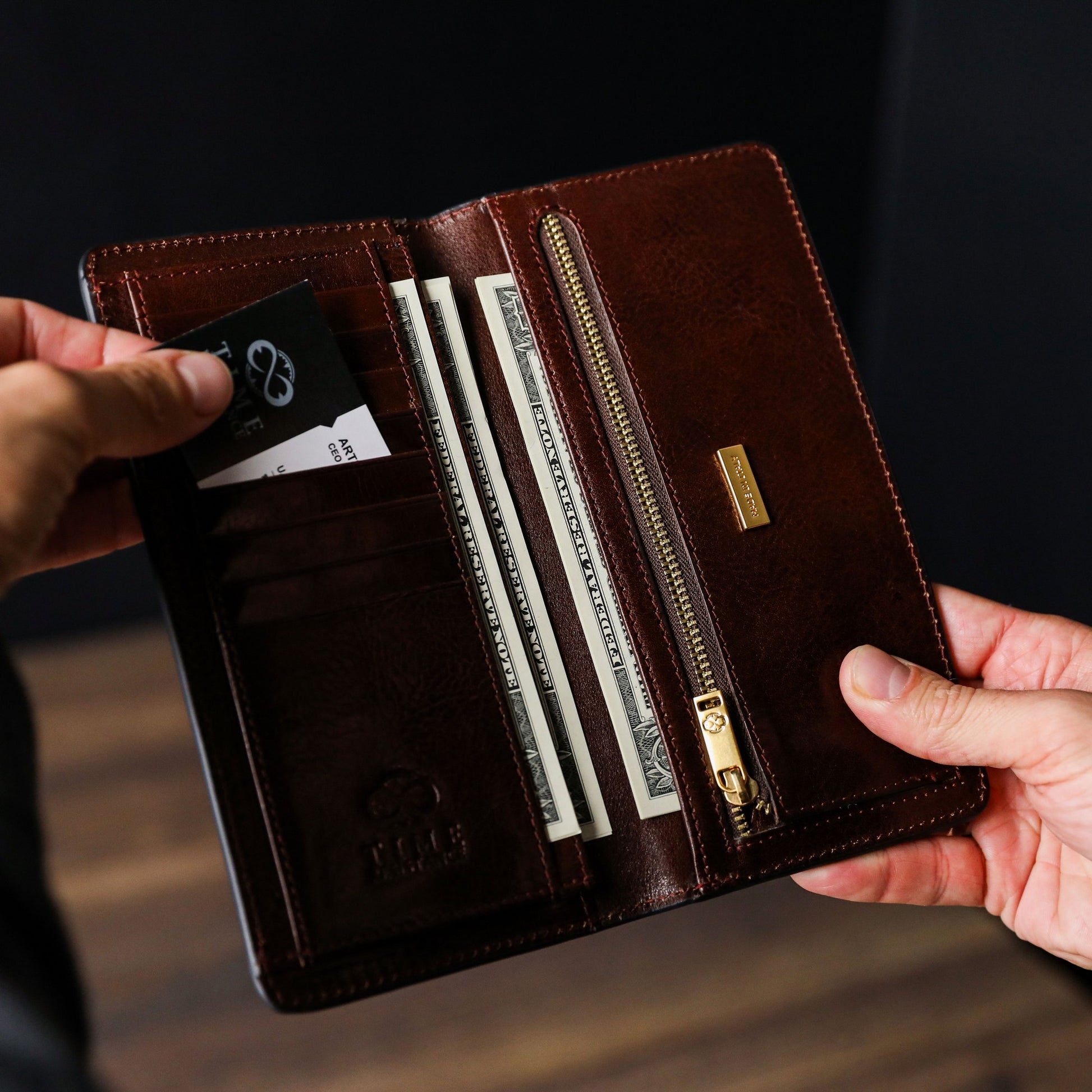A Coat Wallet - The Periodic Table Accessories Time Resistance   